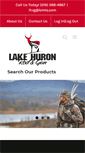 Mobile Screenshot of lakehuronrodandgun.com